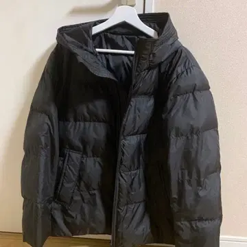 COMME CA ISM 블랙 다운 자켓 L