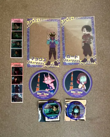 밀키 웨이/캔뱃지/씰/코스터/클리어 카드/세트