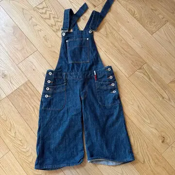 토미걸 데님 살로펫 하프 기장 여성용 S 사이즈