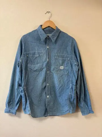 SASSAFRAS 샴브레이 셔츠 L 사이즈