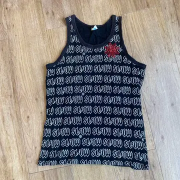 도쿄 헴프 커넥션 블랙 탱크탑