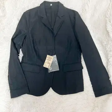 미사용 택 포함 MUJI 무인양품 테일러드 자켓 L 프렌치 린넨 혼방