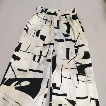 저널 스탠다드 추상 페인트 팬츠 38