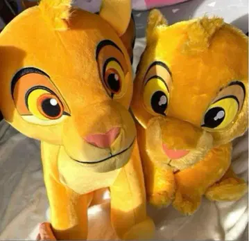 택 포함 새상품 라이온 킹 우루리이 미이 슈퍼 라지 봉제 인형 심바