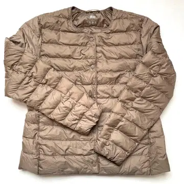 UNIQLO ULTRA LIGHT DOWN 베이지 L