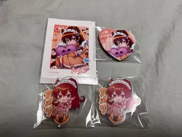 카미애니 복권 마계학교! 이루마군 저지 메이드 캔뱃지 스티커 배지