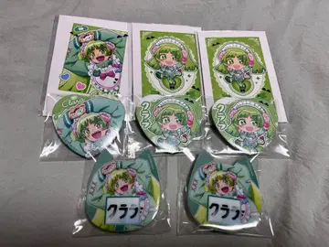 카미애니 복권 마계 학원! 이루마 군 저지 메이드 캔뱃지 스티커 배지