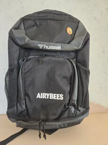 DENSO AIRYBEES 블랙 백팩