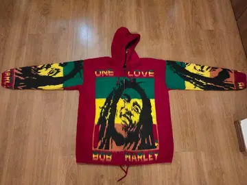 밥 말리 Bob Marley 레어!! 니트 후드티