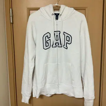 GAP 화이트 후드티 L 사이즈