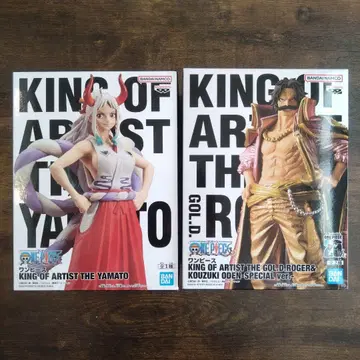 원피스 KING OF ARTIST 야마토 골 D 로저 피규어