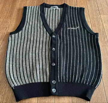 스트라이프 니트 베스트 L 사이즈