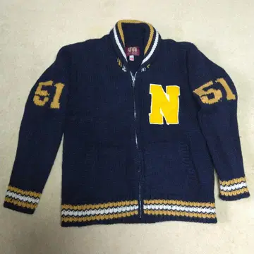 Merry Garden 니트 블루종 L 네이비 51