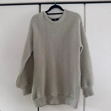 CAMBIO 그레이 니트 스웨터