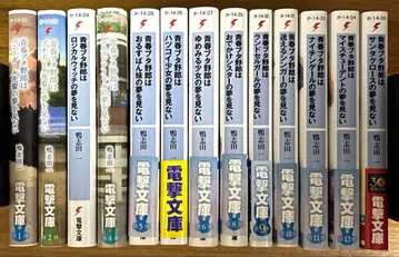 청춘 돼지 바보 시리즈 1~13권 세트 비전권 라이트 노벨 소설