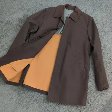 TOMORROWLAND 브라운 스텐카라 코트