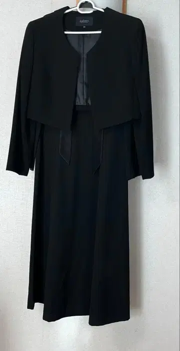 블랙 수트 원피스 세트 13호