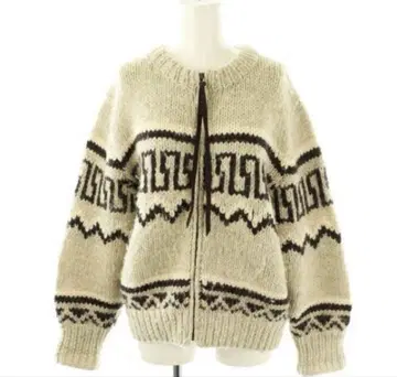 third magazine 카우친 지퍼 가디건