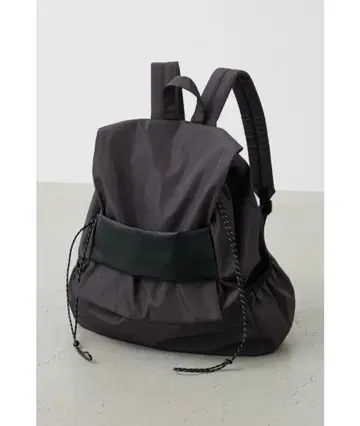 crie conforto 벨트 백팩 그레이