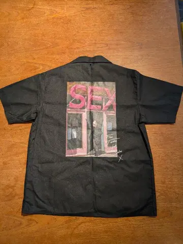 SILAS PUNK+STYLE SEX 그래픽 반팔 셔츠