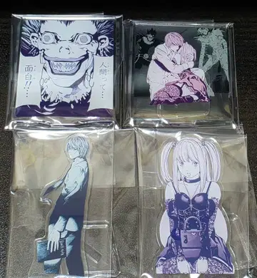 데스노트 제일복권 아크릴 스탠드 4점 세트