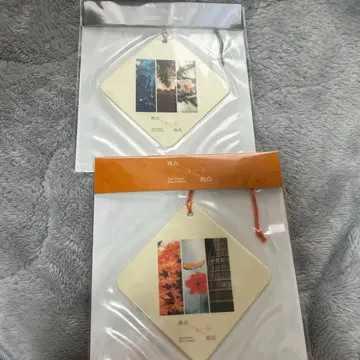 쿄모토 타이가 시점과 시점 굿즈 에어 프레셔너 2점