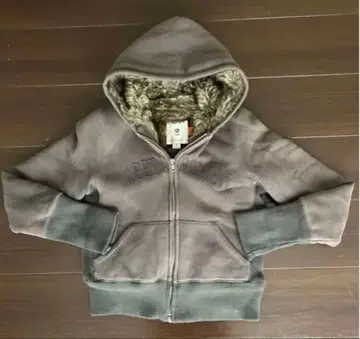 아바클로 퍼 보아 후드티 S 빈티지