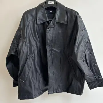 HARE 페이크 가죽 자켓