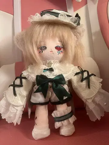 무속성 봉제 인형 30cm 뼈 포함 귀 달린 본체만