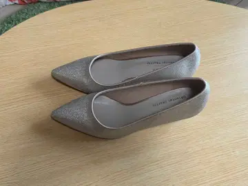 ORiental TRaffic 실버 글리터 펌프스