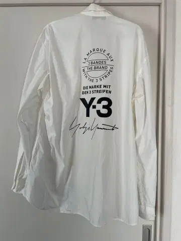 [15주년 기념] Y-3 와이쓰리 스트릿 백 로고 긴팔 셔츠