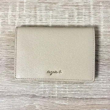 [ 미사용 ] 에네스베 명함지갑 agnes b