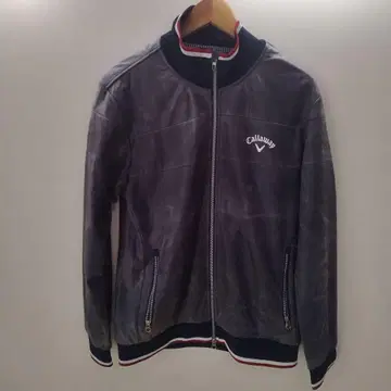 L 사이즈 캘러웨이 방풍 더블 지퍼 자켓 저지