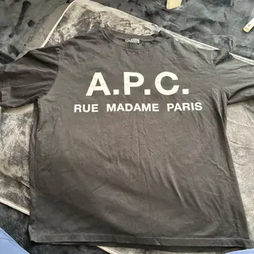 A.P.C. 블랙 티셔츠 L