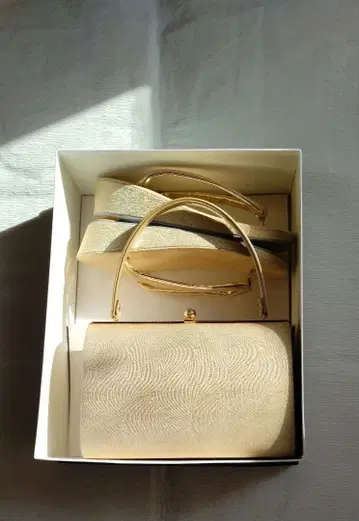 새상품급 일본제 사카니시키 포멀 일본 의류용 백과 조리 세트