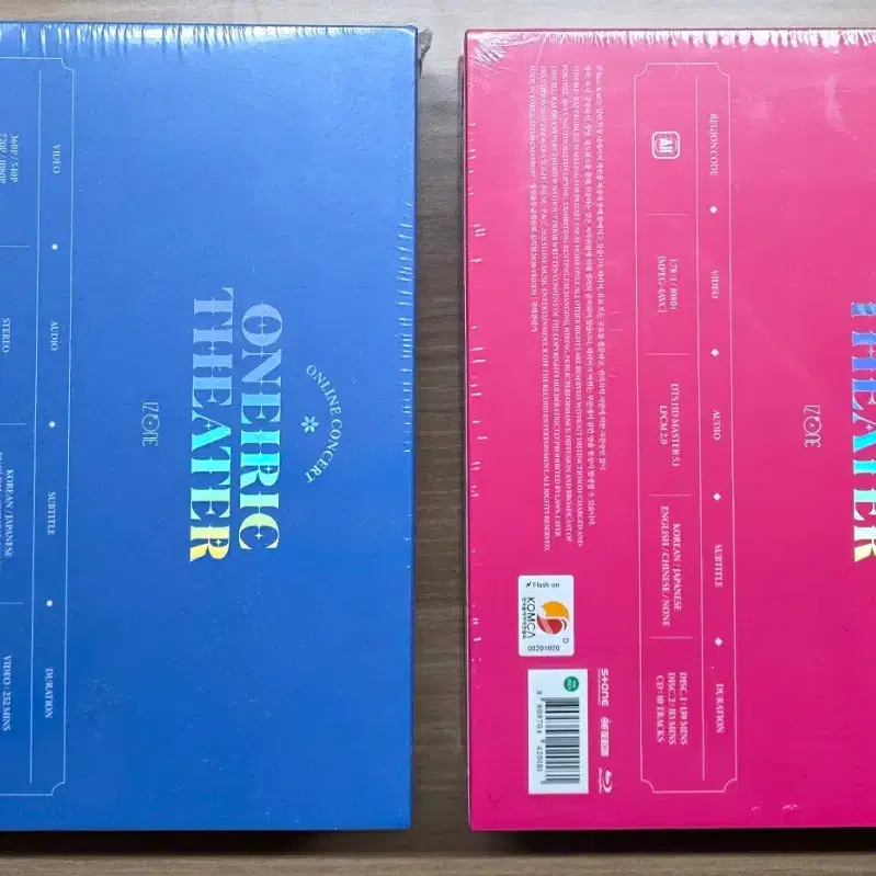 Iz*one online concert Blu-ray kit video set, sealed on Bunjang