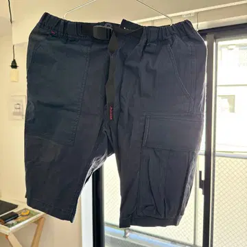 그라미치 네이비 하프 팬츠 S