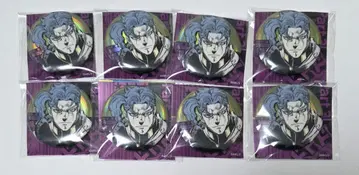 중국 상하이 점프샵 죠죠의 기묘한 모험 캔뱃지 카쿄인 노리아키 8점