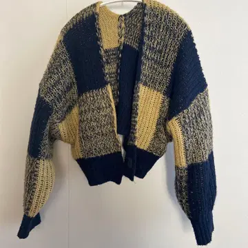 URBAN RESEARCH DOORS 스웨터 가디건 체크