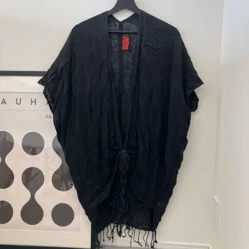 블랙 여름용 가디건