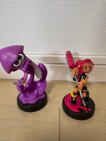 스플래툰 amiibo 2체 세트