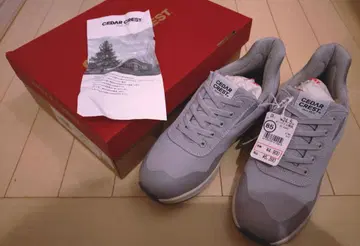CEDAR CREST 그레이 스니커즈 24.5cm