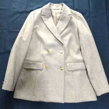 더블 브레스트 박스 자켓