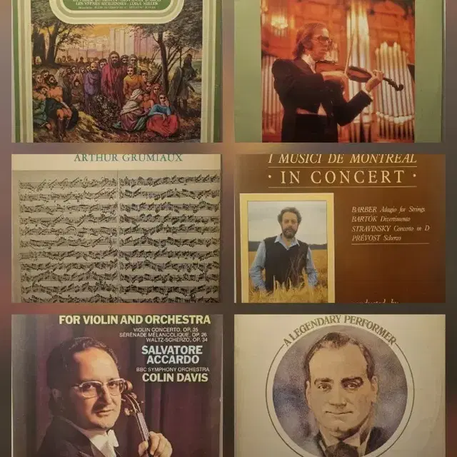 클래식 LP판 앨범 총 10개 일괄판매 (11~20)