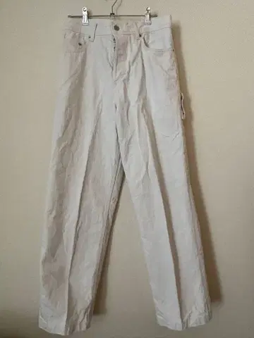 COS 와이드 스트레이트 데님 화이트