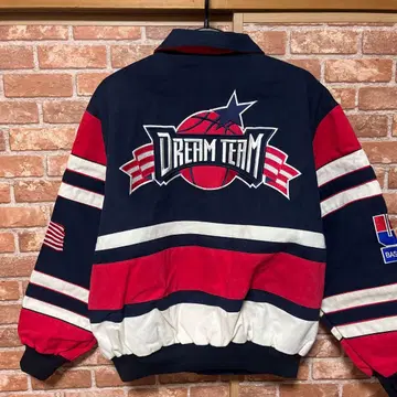 92 NBA 드림팀 USA 제프 해밀턴 바시티 자켓