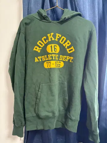 Champion 그린 후드티 L 사이즈