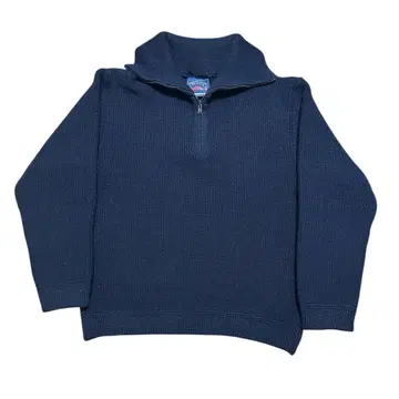 CLIPPER CASUALS 하프 지퍼 니트 덴마크산 울