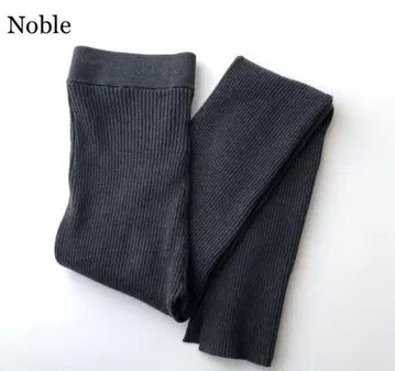 노블 Vis/Pe 리브 니트 레깅스