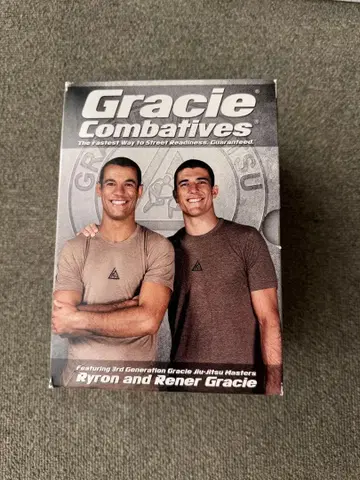 Gracie Combatives DVD 세트 포스터 포함